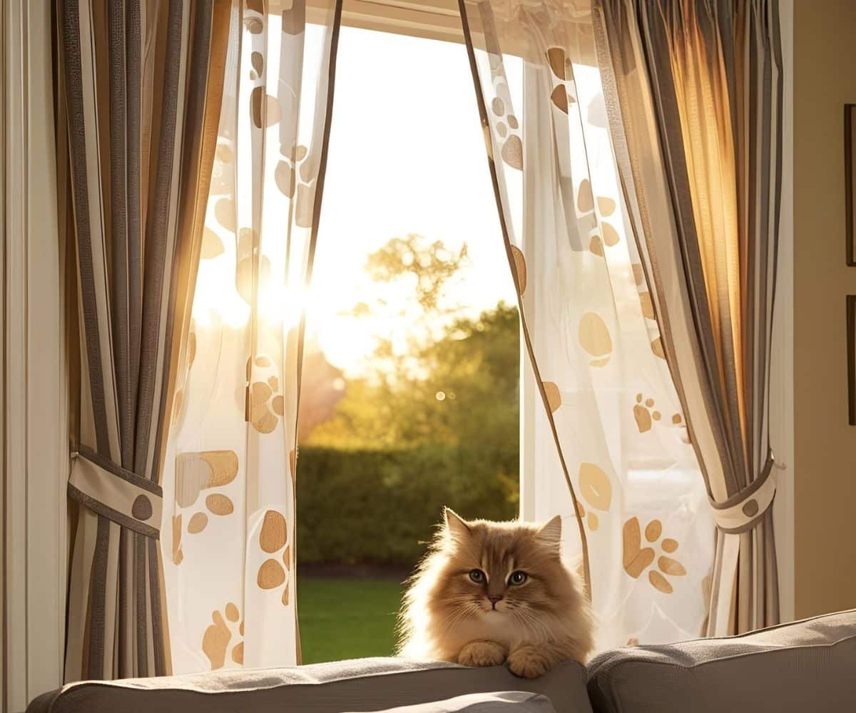 Cat proof Curtains