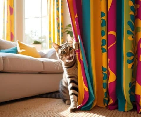 Cat proof Curtains