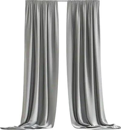 elegant grey curtains