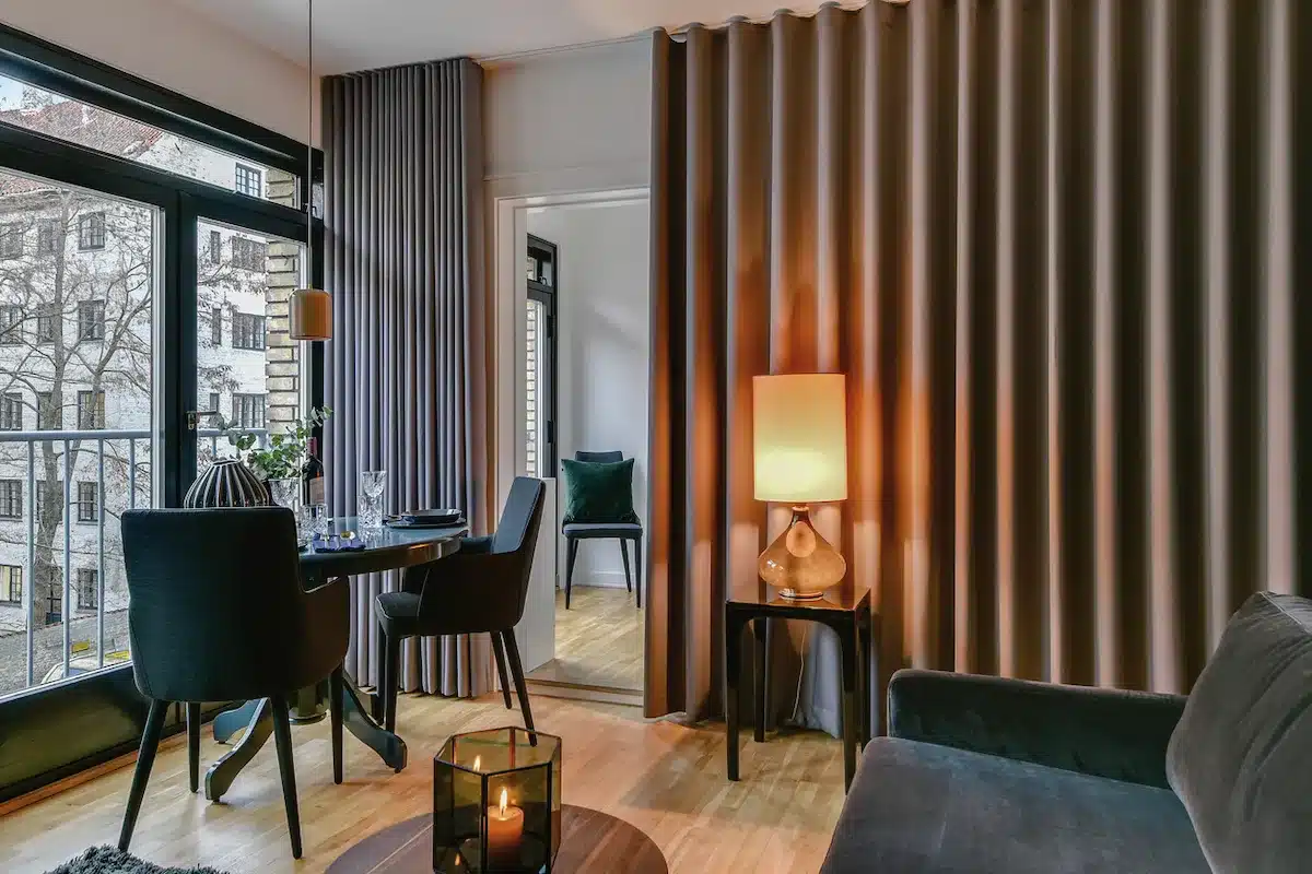 Luxury Motorized Curtains Dubai