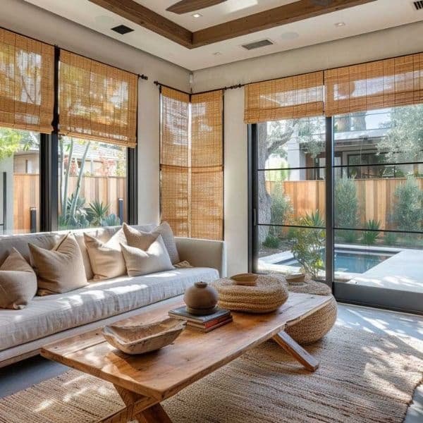Modern Bamboo Blinds Dubai