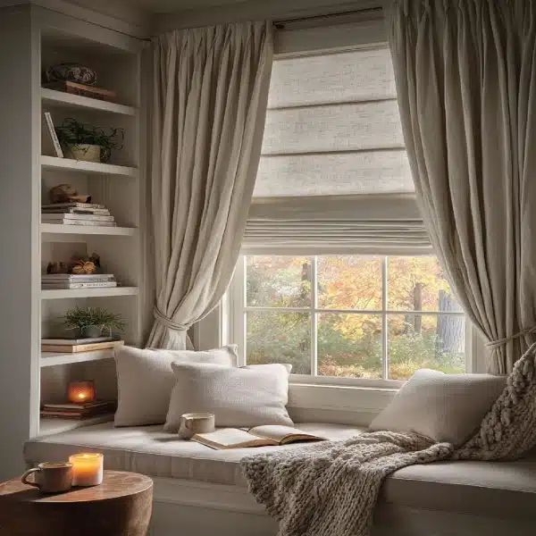 Online Roman Blinds Dubai