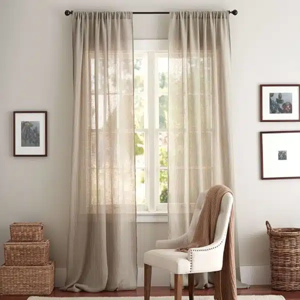Linen Curtains Dubai