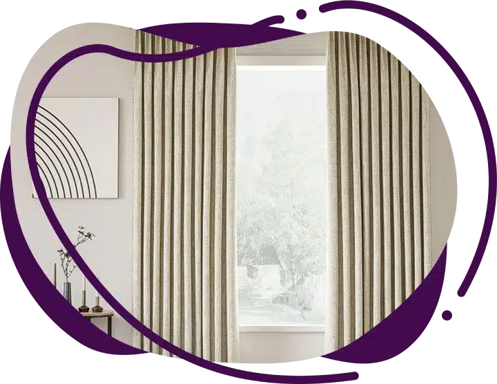 Modern Linen Curtains Dubai