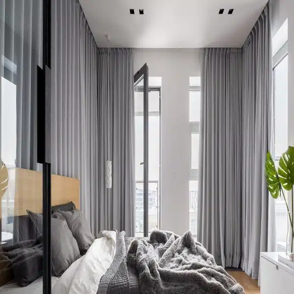 Modern Motorized Curtains Dubai