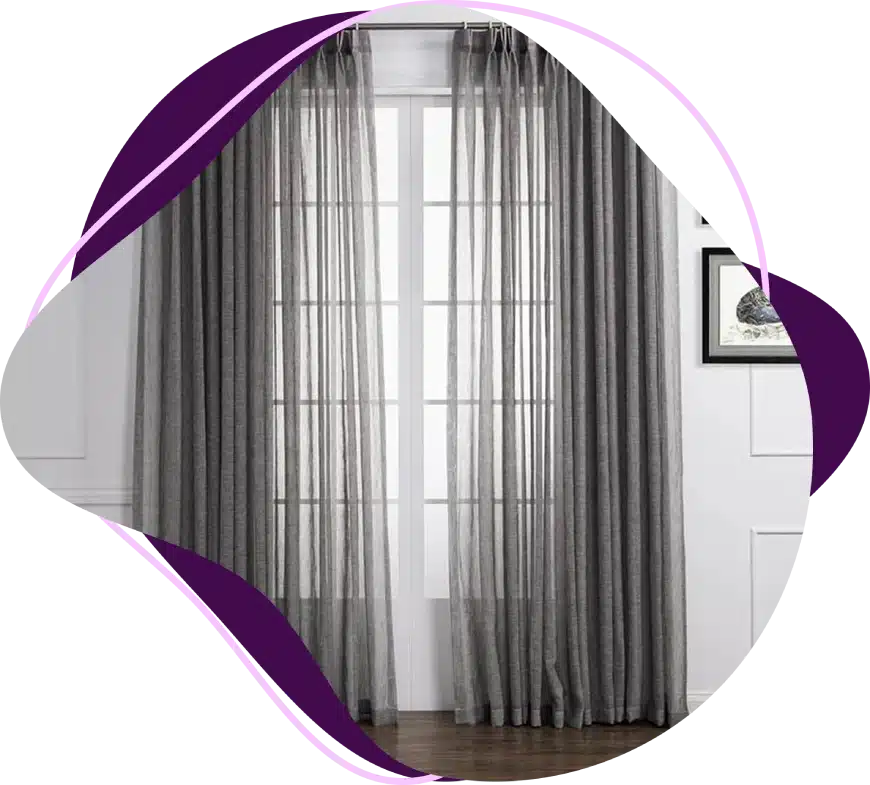 Modern Sheer urtains In Dubai