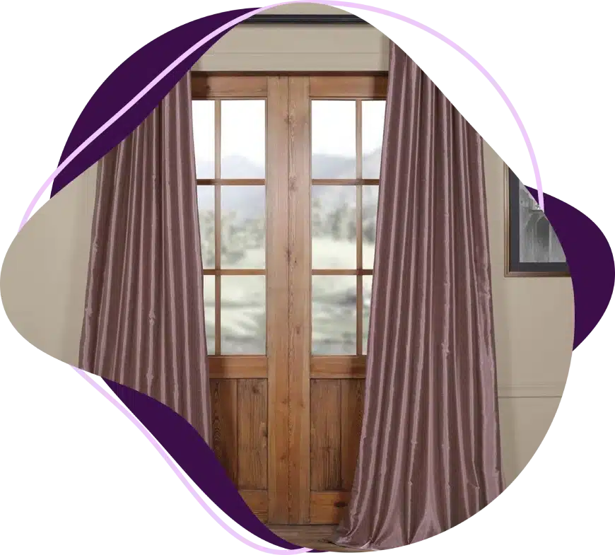 Modern Silk Cutains In Dubai