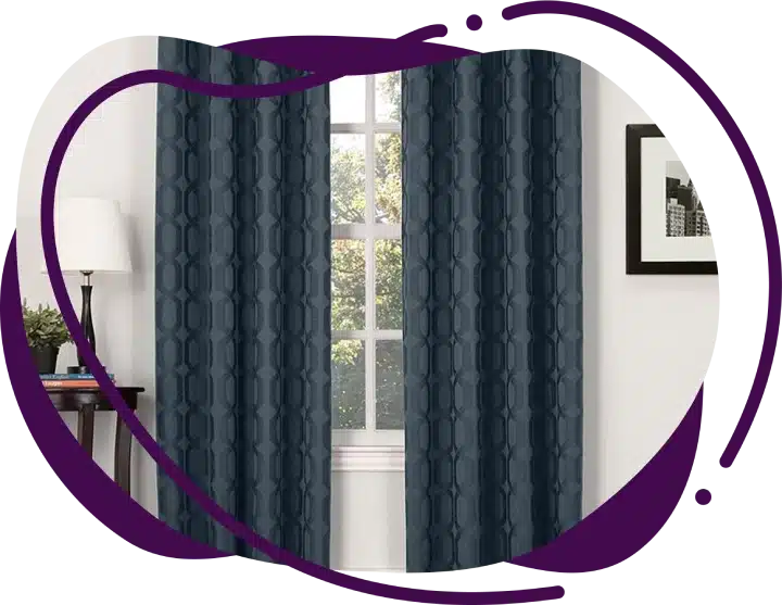 Shop Modern Blackout Curtains Dubai