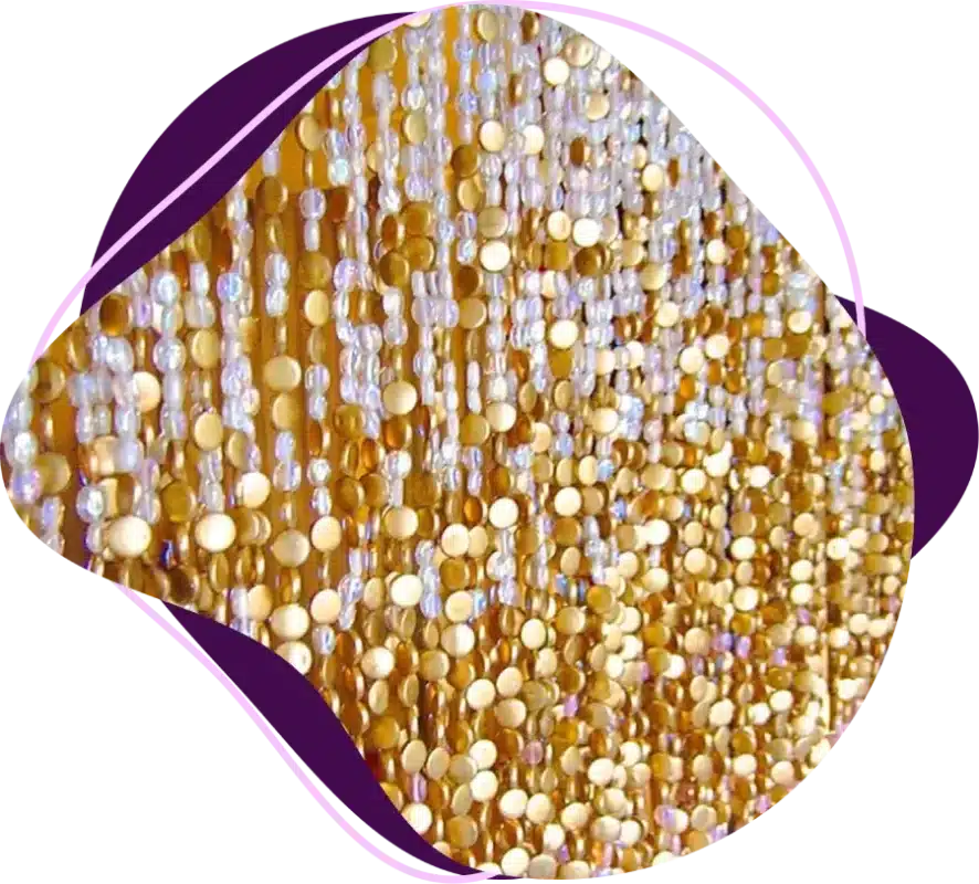 Luxury beaded curtains Dubai