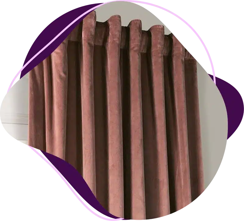 Modern velvet curtain designs Dubai