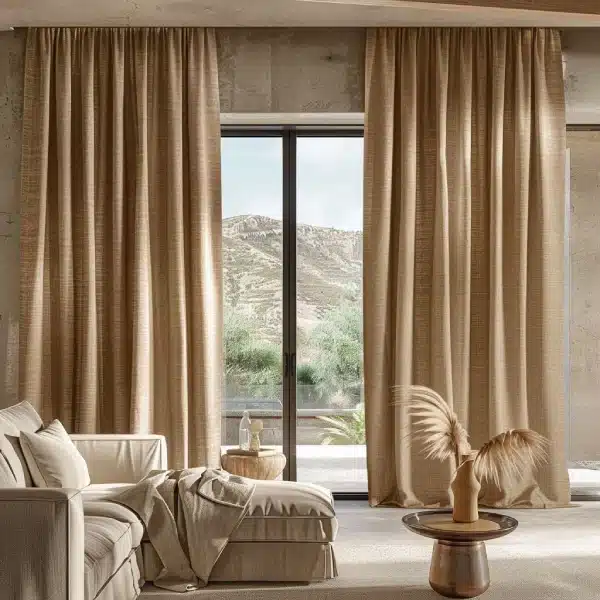Blackout wave curtains UAE