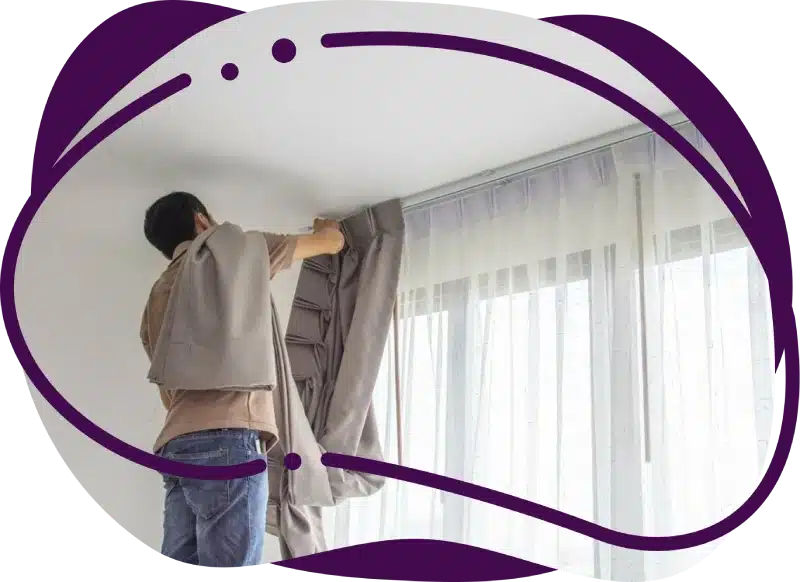 Curtain fitting services Dubai