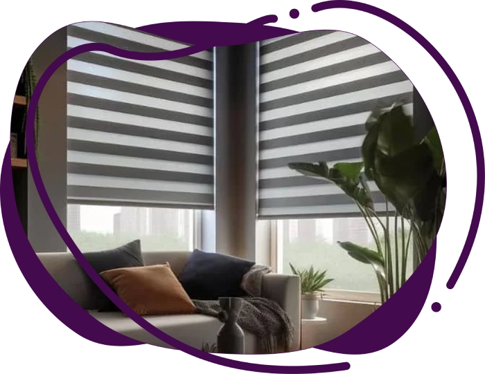 Custom Zebra Blinds in Dubai