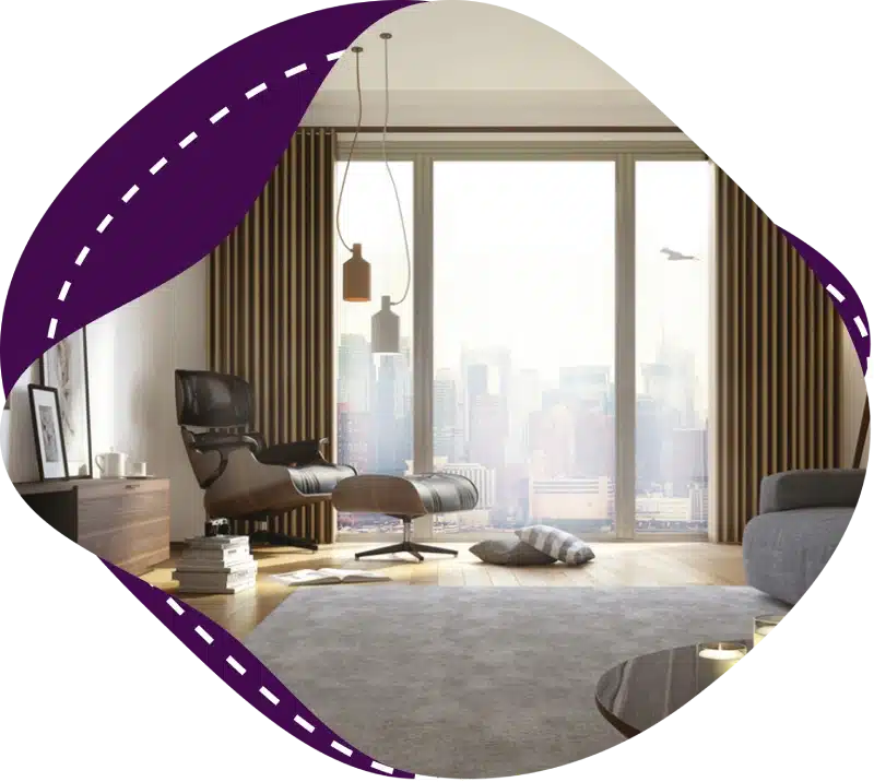 Custom wave curtains Dubai