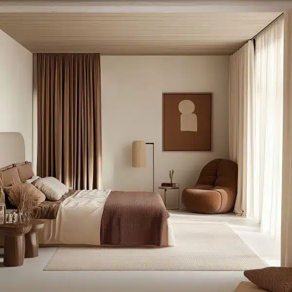 Made-to-measure wave curtains