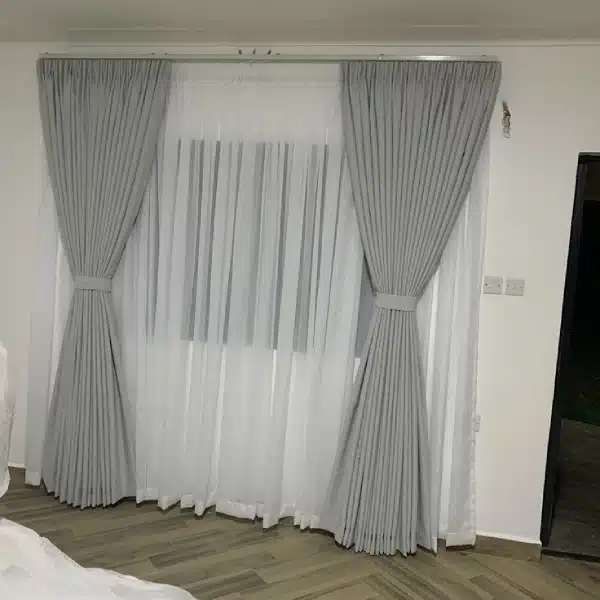 Modern fabric curtains Dubai