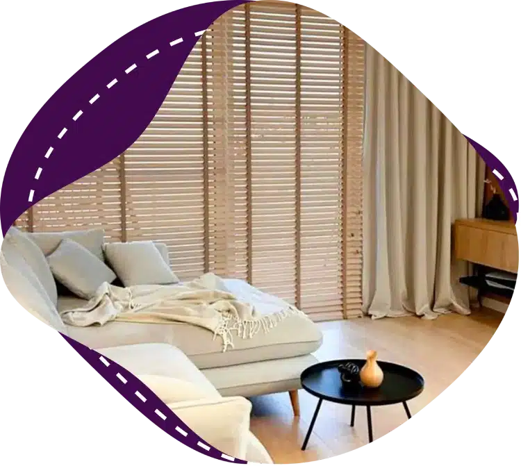 Wooden Venetian blinds Dubai