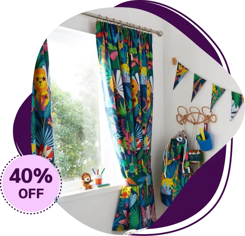 cartoon curtains Dubai