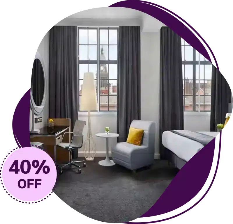 fire-retardant curtains for hotels Dubai