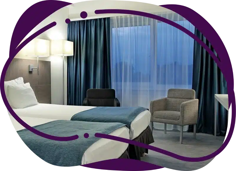 Luxury hotel curtains Dubai