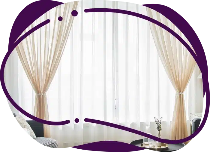 Chiffon Curtains Dubai