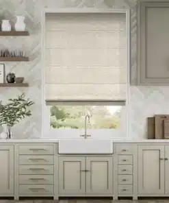 Bijou Linen Oatmeal Roman Blind