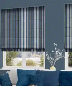 Quintessence Linen Ascott Teal Blinds