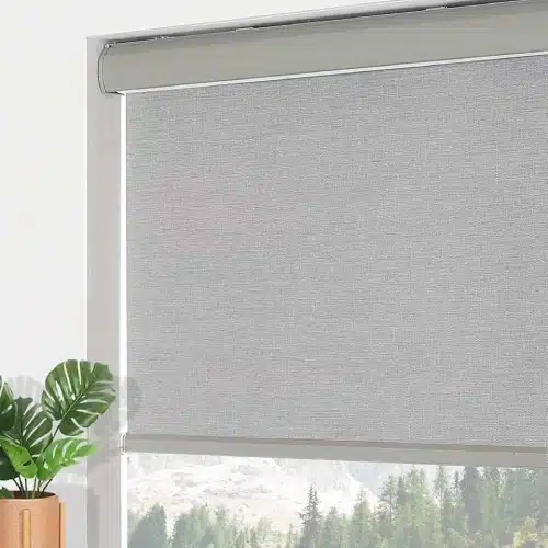 Sevilla Blackout Grey Roller Blinds