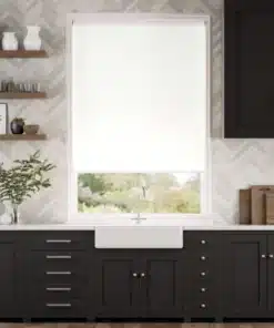 Austin Blackout All White Roller Blind