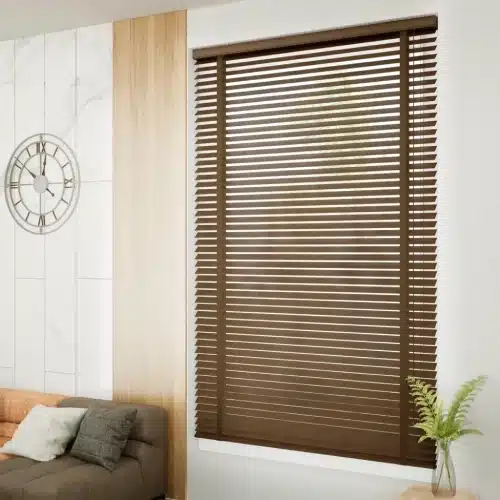Biowood Wooden Venetian Blind Browns scaled