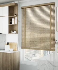 Biowood Wooden Venetian Blinds Anti Gold