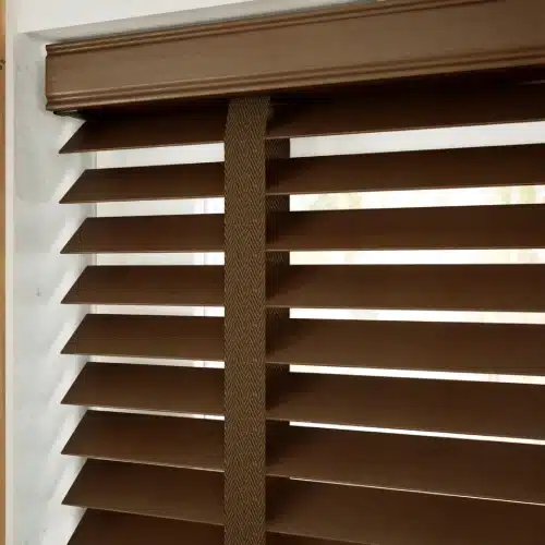 Biowood Wooden Venetian Blinds Brown scaled (1)
