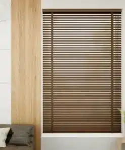 Biowood Wooden Venetian Blinds Brown