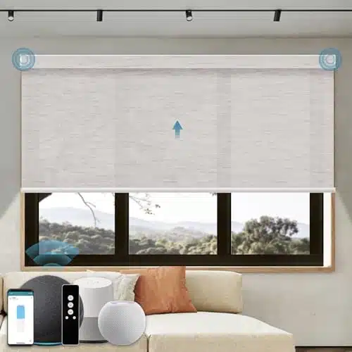Blackout Linen Roller-Blinds