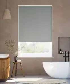 Cadiz Blackout Smoke Grey Roller Blind
