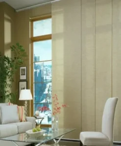 Caress Blackout Natural Panel Blind