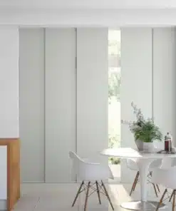 Caress Blackout Silver Panel Blind