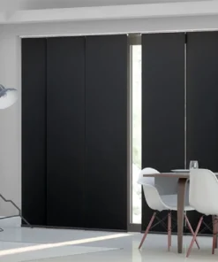 Eclipse Blackout Black Panel Blind
