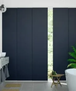 Eclipse Blackout Navy Panel Blind