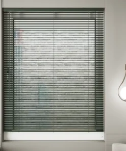 Green Classic Wooden Venetian Blinds