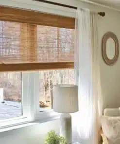 Jute Bamboo Woven Shade – Bark