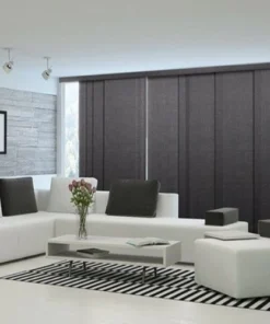 Moda Blackout Slate Panel Blind