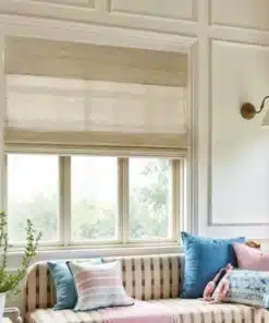 Natural Ramie Bamboo Woven Blinds – Coconut