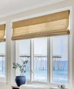 Natural Ramie Bamboo Woven Shade – Beige