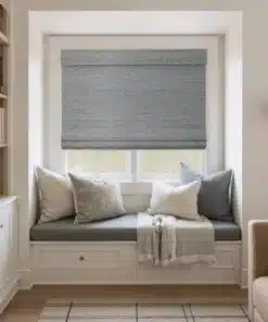 Paper Bamboo Woven Shade – Blue