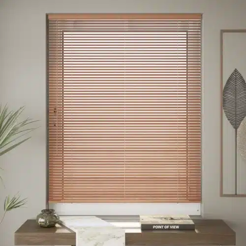 Rose Wood Wooden Venetian Blinds scaled