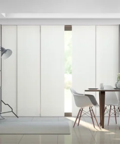 Static Blackout Ivory Panel Blind