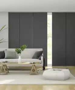 Titan Blackout Kendall Charcoal Panel Blind