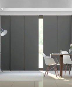 Titan Blackout Kendall Charcoal Panel Blind