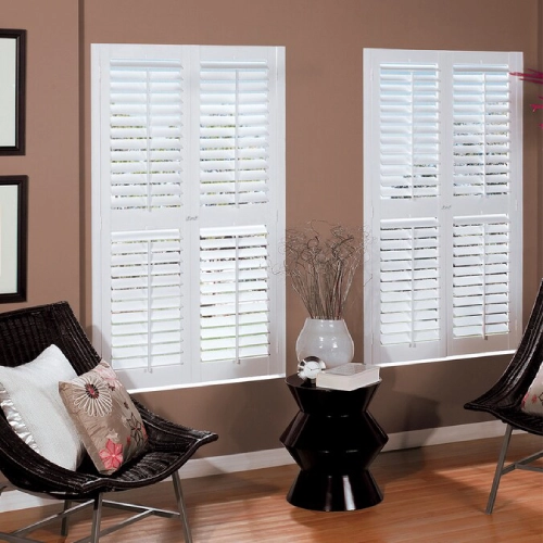 Wood Shutter Hidden Tilt Rod